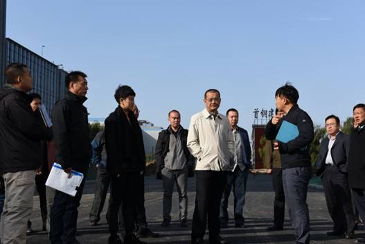 北京市石景山區(qū)領(lǐng)導(dǎo)到長安中心召開配套市政工程協(xié)調(diào)會(huì)
