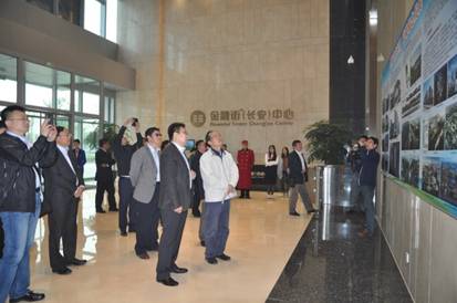 北京市社科院院長(zhǎng)王學(xué)勤一行調(diào)研金融街（長(zhǎng)安）中心
