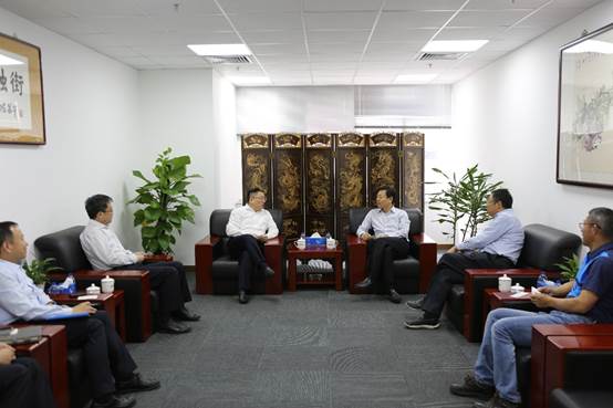 交通銀行北京分行行長(zhǎng)劉建軍一行到金融街集團(tuán)調(diào)研