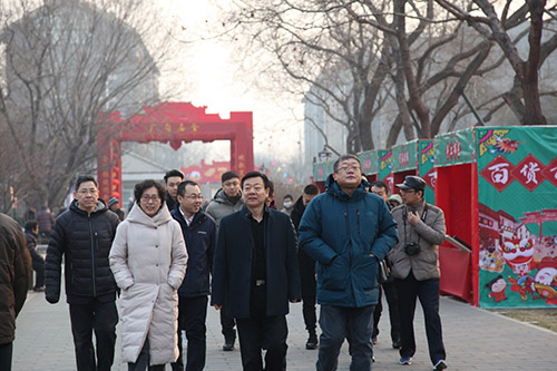 金融街集團領(lǐng)導(dǎo)赴天橋集團安全檢查