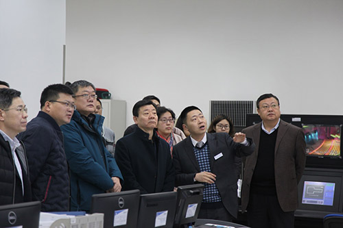 金融街集團領(lǐng)導(dǎo)赴天橋集團安全檢查