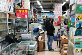 改造前的電子音像市場(chǎng)