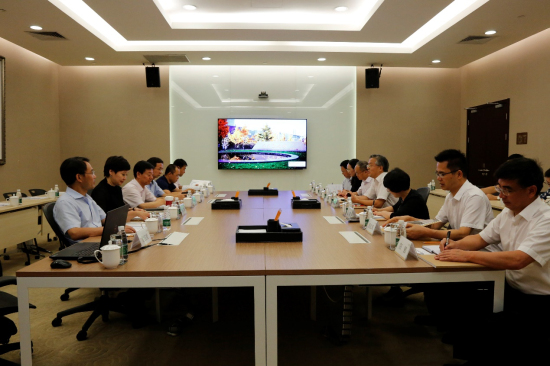 南寧市市長(zhǎng)周紅波到金融街集團(tuán)調(diào)研